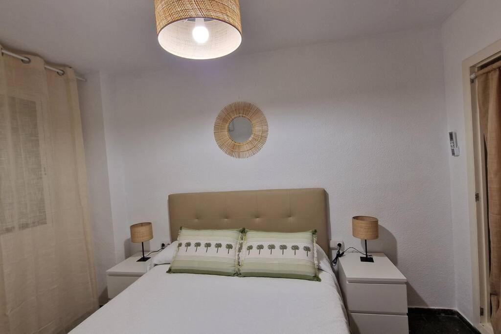 Apartamento Dos Habitaciones, Frente A La Playa, 贝尼卡西姆 外观 照片