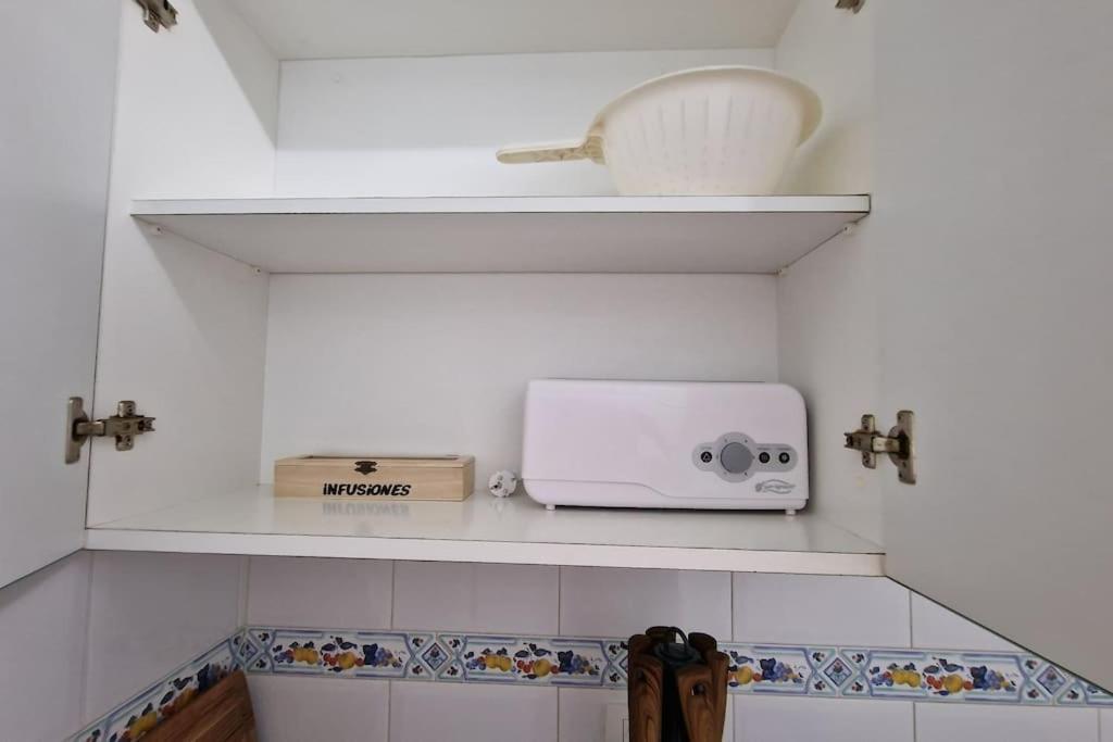 Apartamento Dos Habitaciones, Frente A La Playa, 贝尼卡西姆 外观 照片