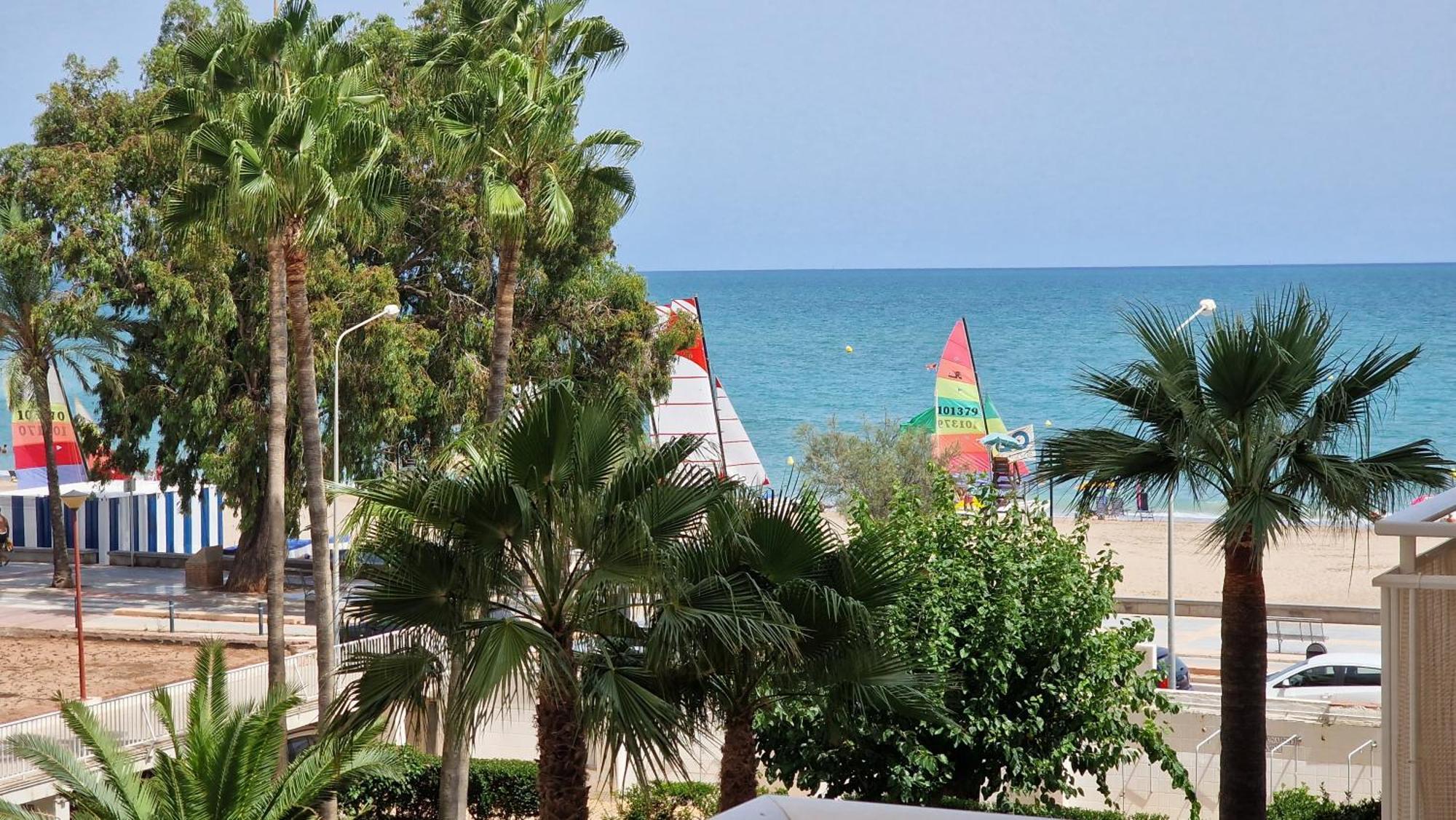 Apartamento Dos Habitaciones, Frente A La Playa, 贝尼卡西姆 外观 照片